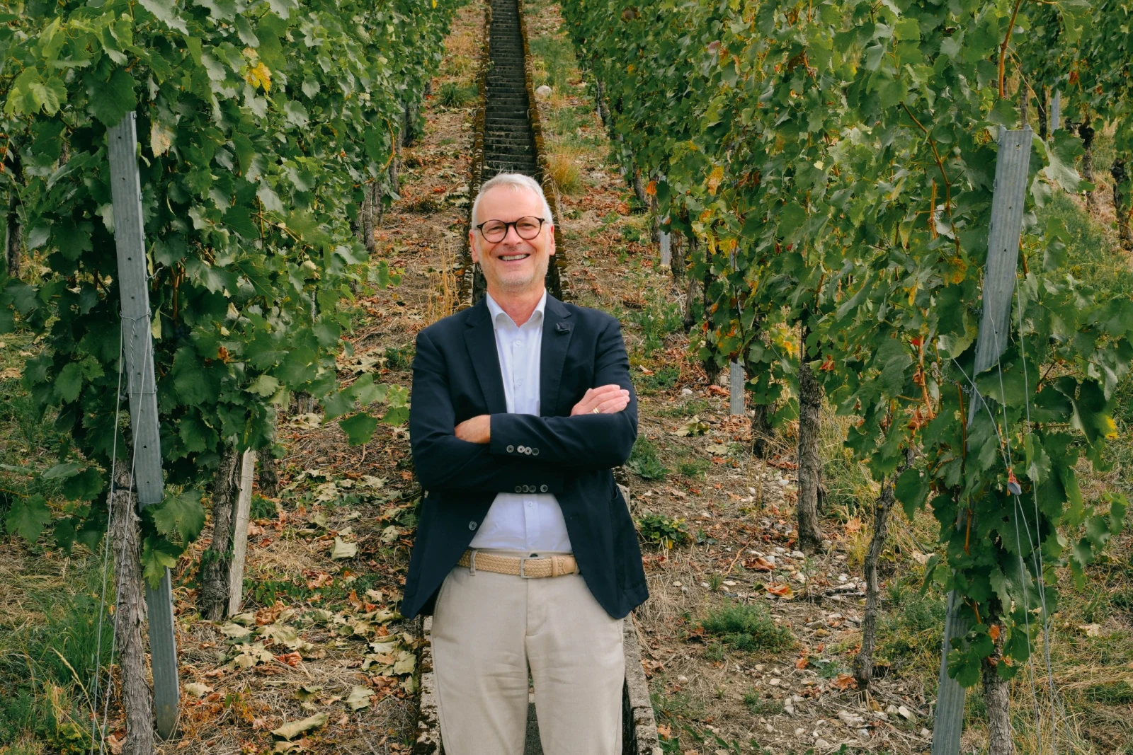 Frank Epp von Epp Immobilien am Metzinger Weinberg